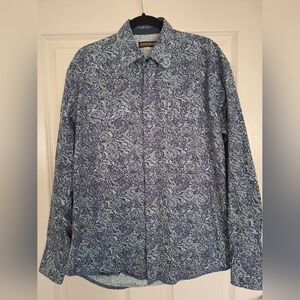 Stetson Men's Paisley‎ Cotton Shirt  Size M